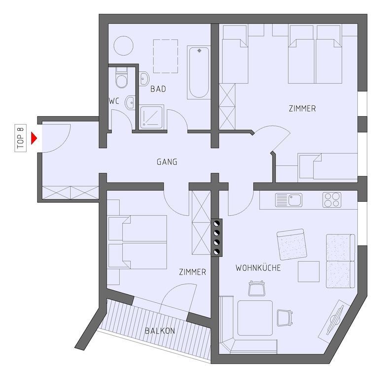 Ferienwohnung Optimal Kaltenbach Exteriör bild